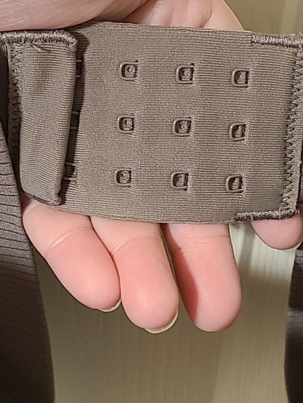 Soma Ribbed Wireless Bra - Gray - Picture 3 of 4